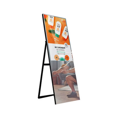 Interactive 43inch DIY Smart Mirror Ad Player Floor Standing type