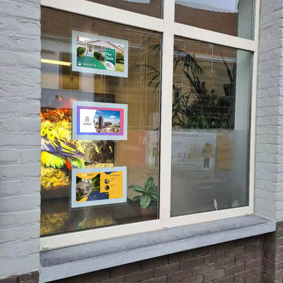 Jcvision Rod Powered Digital Signage Screens 21.5in 12VDC For Window Displays
