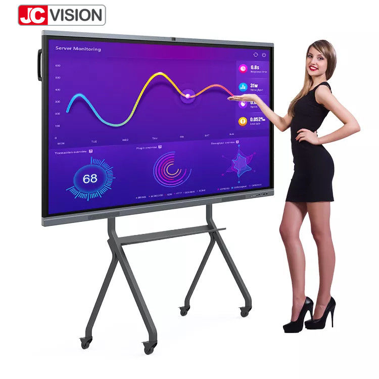Univercity Smart Interactive Whiteboard LCD Display 20 Points Infrared Touch Screen