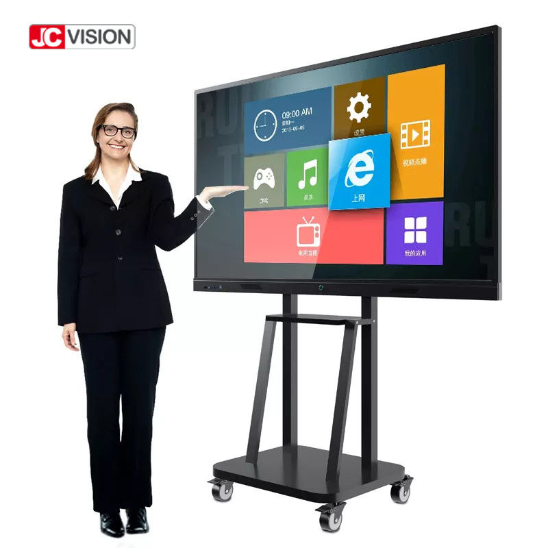 55 - 110 Inch LCD Display Touch Screen OPS Slot Educational Smart Interactive Whiteboard