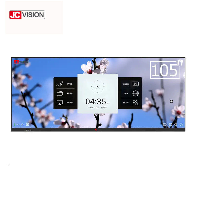 JCVISION 105 Inch Interactive Smart Board IR Touch Classroom Teaching
