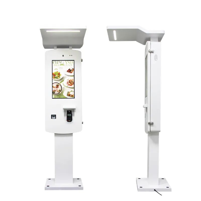 32Inch Outdoor Android PC Self Service Payment Kiosk with LED Strip
