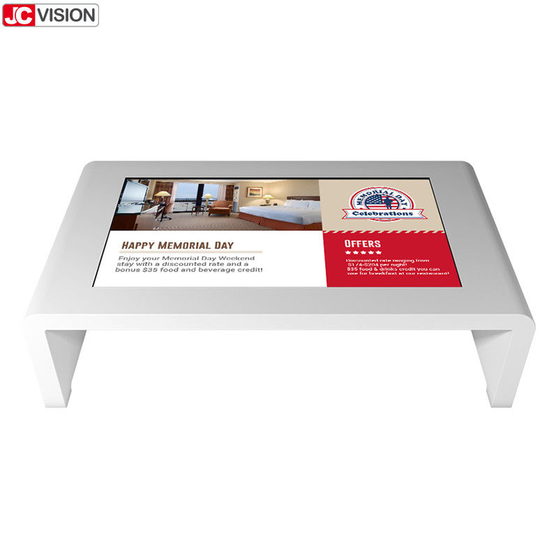 Smart FHD Multi Touch Surface Table , Custom Touch Screen Coffee Table