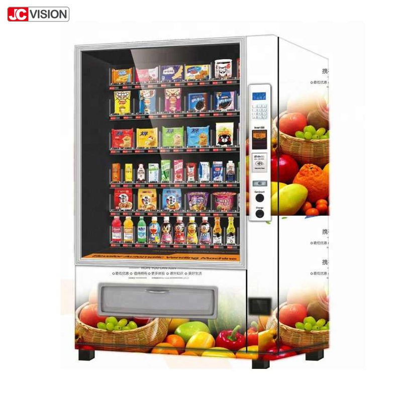 21.5inch Elevator Vending Machine , Belt Conveyors Touch Screen Vending Machine