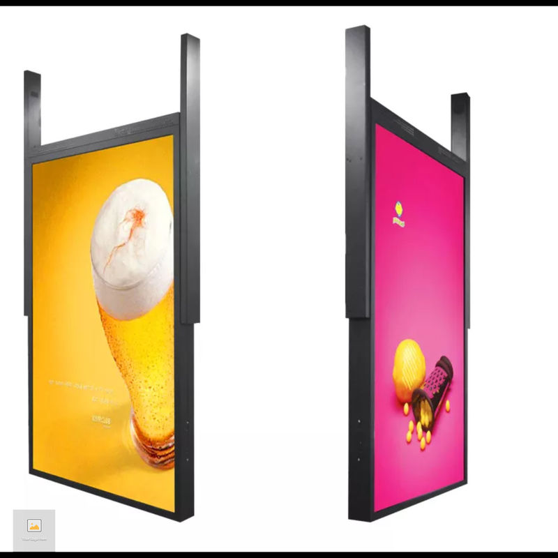 49inch Window Digital Signage Hanging Double Side Advertising Display