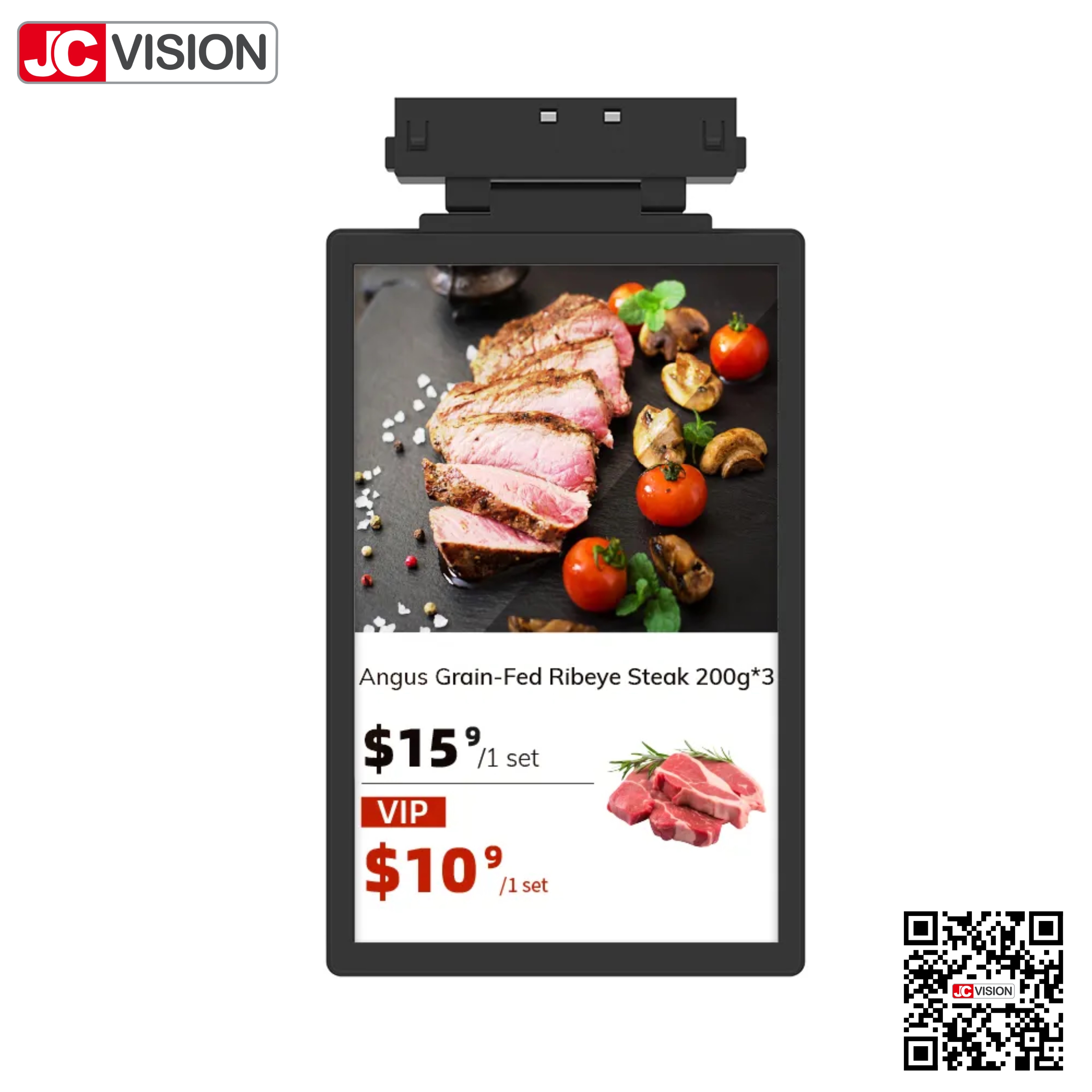 Labeling Display JCVISION Easy To Install Digital Signage Display Electronic Shelf Label ...
