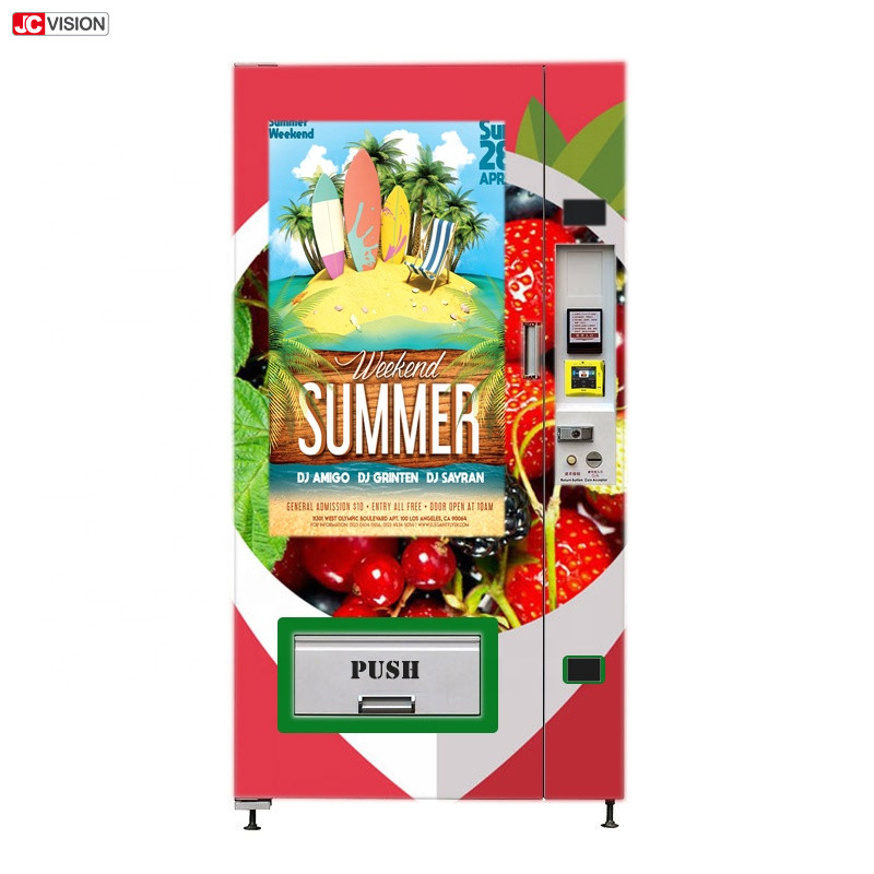 LCD Coin Advertising Vending Machine Lifetime Free Maintenance Service ...