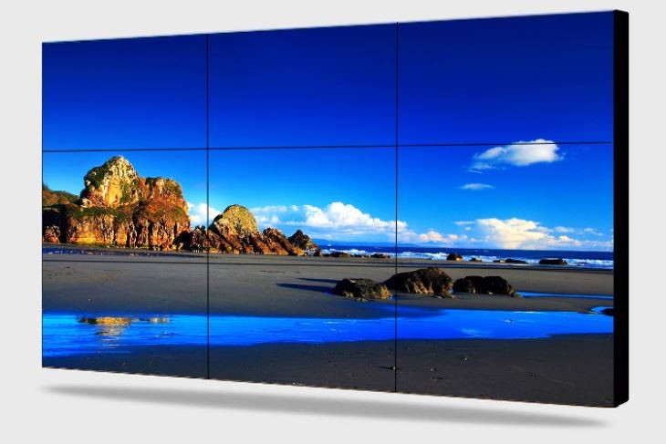 SPCC 75in 1920x1080 BOE Video Wall Display Jcvision 8mm Bezel 700cd/M2