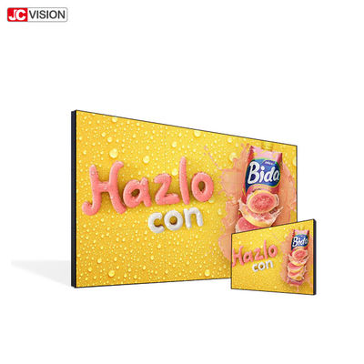 55 Inch LCD Video Display , 500nit Zero Bezel Video Wall For Business Center