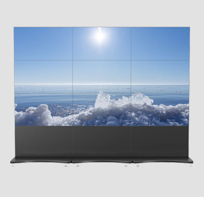 700cd/m2 75in BOE Video Wall Display Jcvision 8mm Bezel SPCC
