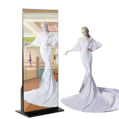 43inch Smart Mirror Workout Gym Advertising Intelligent Touch Screen